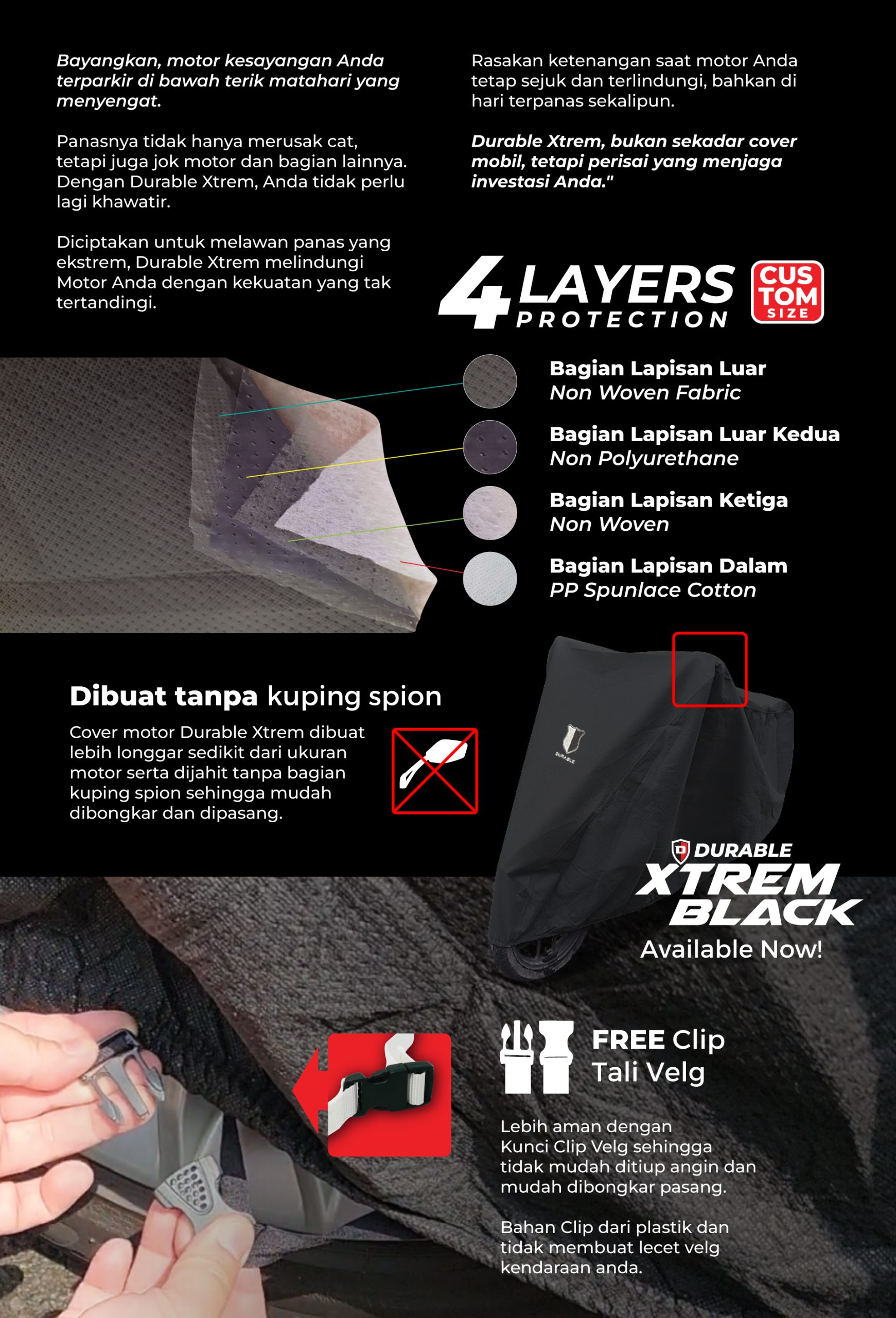 Durable Xtrem dibuat untuk melawan cuaca yang ekstrem